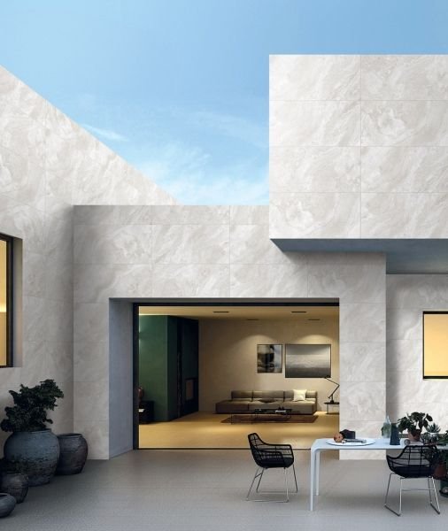 Alabastrino Bianco &mdash; Marble-Look Tile