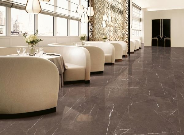 St. Laurent Coffee &mdash; Marble-Look Tile
